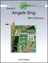 Angels Sing Concert Band sheet music cover